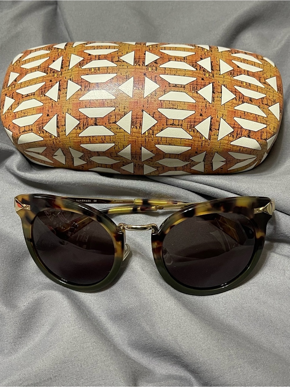 Stella & Dot Hello Sunshine Tortoise Sunglasses + Case